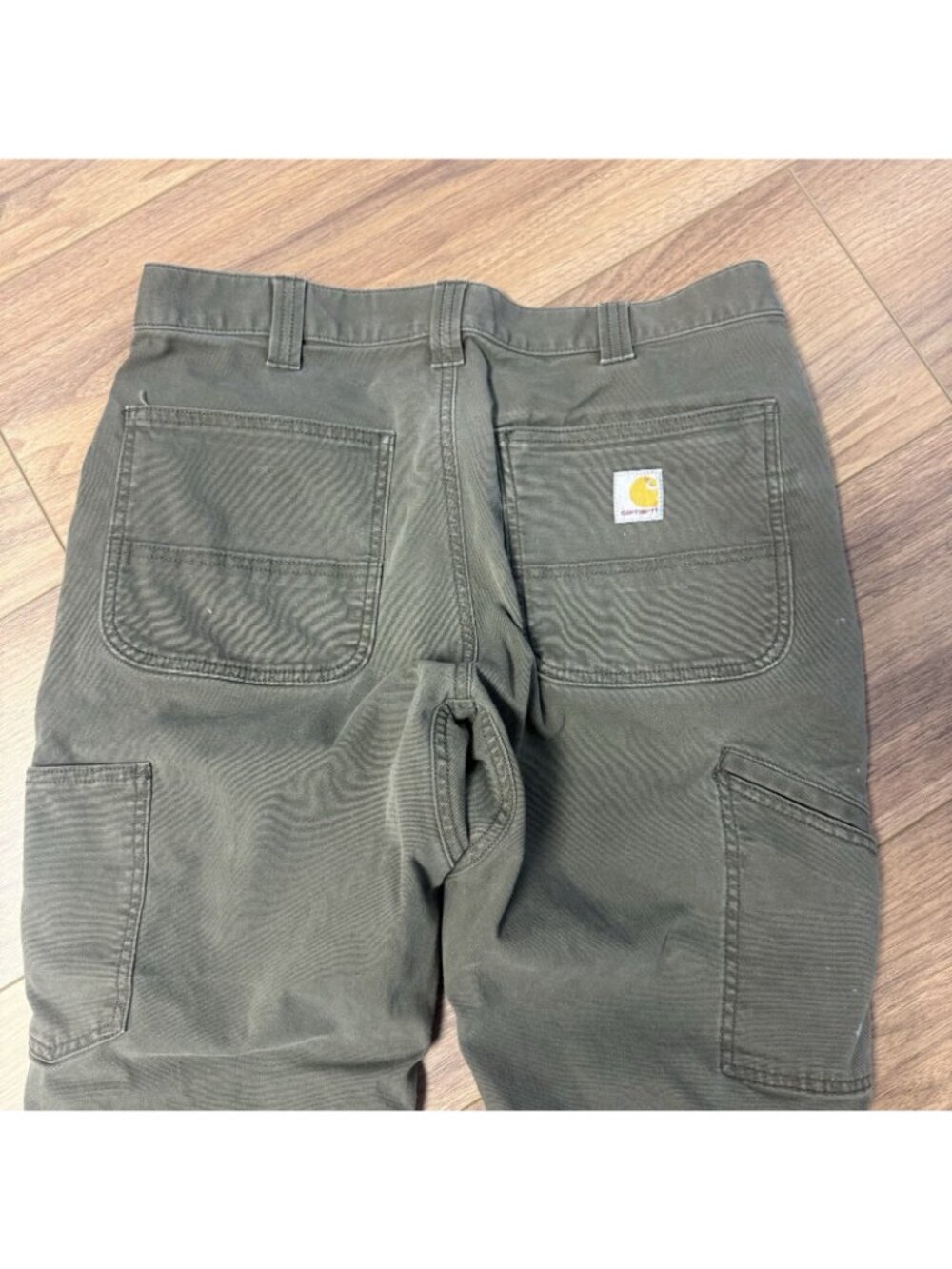 Carhartt Pants Mens 34x32 Rugged Flex Relaxed Fit Double Knee Utility Work - Picture 6 of 10